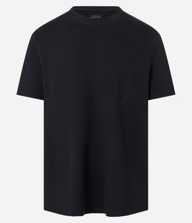 Camiseta Regular em Algodão com Gola Redonda - 2
