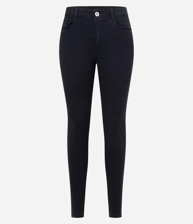 Calça Push Up Básica em Sarja com Bolsos - 2