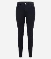 Calça Push Up Básica em Sarja com Bolsos - 2