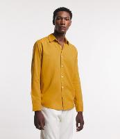 Camisa Comfort Básica em Linho e Algodão - 1