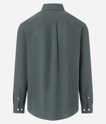 Camisa Comfort Básica em Linho e Algodão