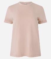 Camiseta Regular em Algodão com Manga Dobrada - 2