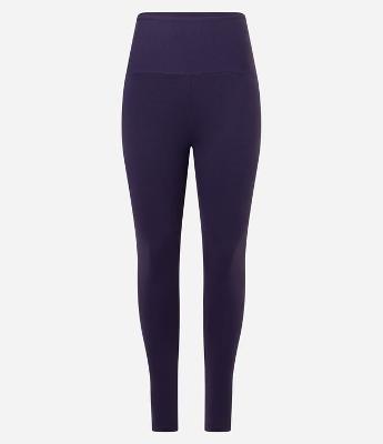 Calça Legging Esportiva em Poliamida com Cós Alto