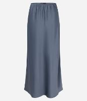 Saia New Midi Acetinada com Cós Elástico - 1