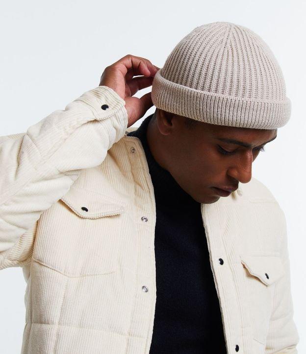 Touca Lenhador em Lã Acrílica com Dobra e sem Costura - 1