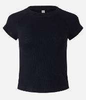 Blusa Básica em Ribana com Cava Raglan - 1