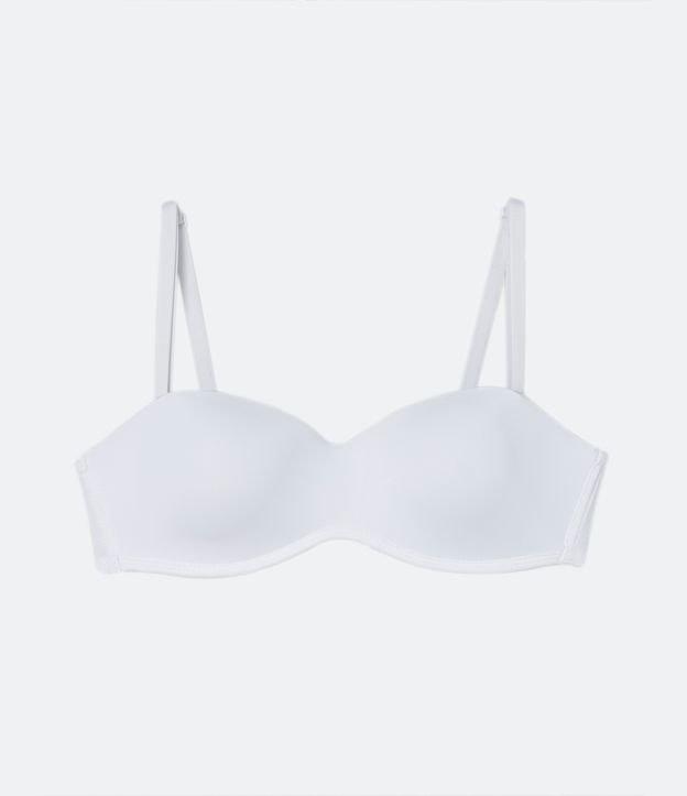 Sutiã Sem Alça em Microfibra com Bojo Inteiro - 2