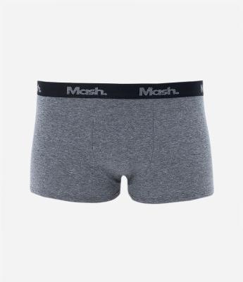 Cueca Boxer em Algodão com Elástico Contrastante Mash