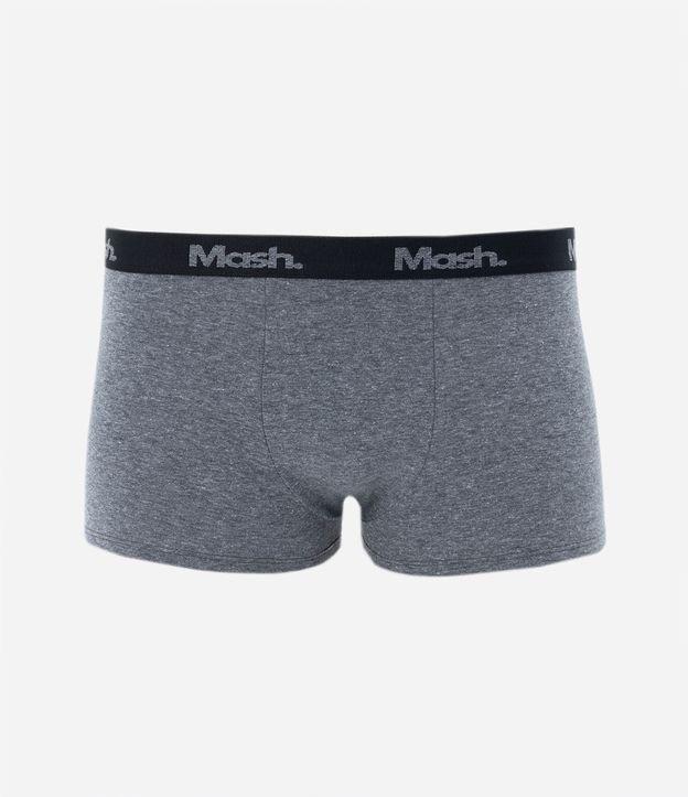 Cueca Boxer em Algodão com Elástico Contrastante Mash - 1
