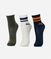 Kit 03 Meias Infantis com Estampa da Puma - Tam 25 ao 34 - 1