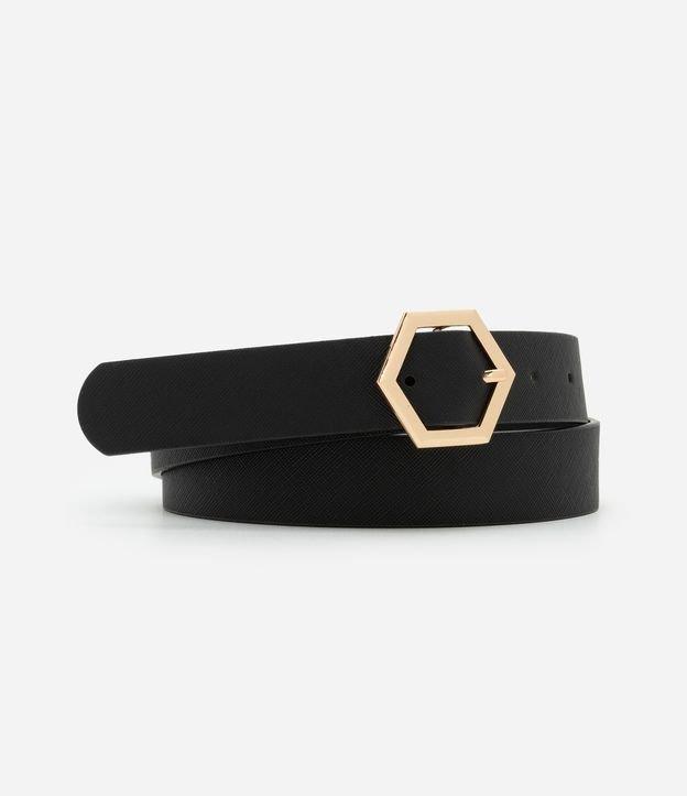 Cinto Feminino com Fivela Hexagonal - 3