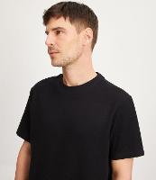 Camiseta Comfort com Textura Canelada e Manga Curta - 1