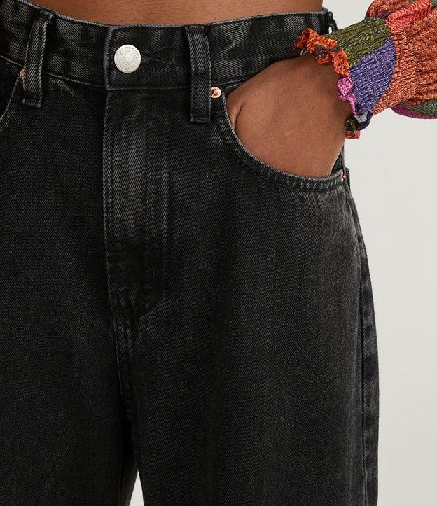 Calça Wide Leg Jeans com Cintura Alta - 2