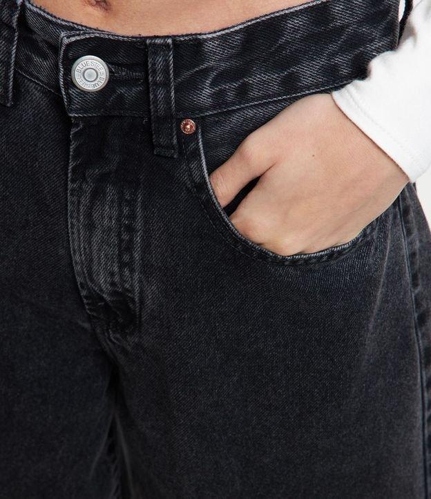 Calça Wide Leg Jeans com Cintura Alta - 3