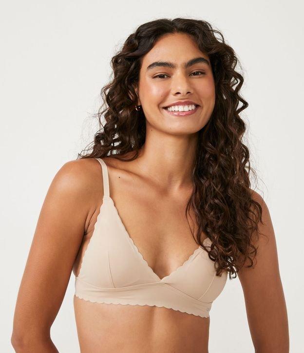 Sutiã Básico em Microfibra com Bojo Removível - 1