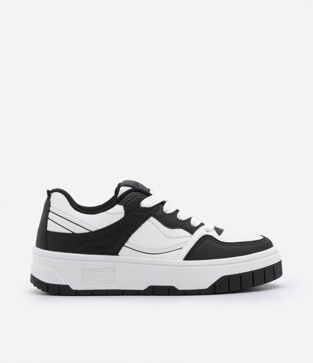 Tênis Cano Baixo com Recortes - 1