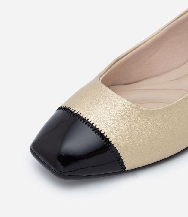 Sapatilha Comfort com Biqueira e Tornozeleira Moleca - 1