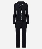 Pijama Americano Longo em Viscose com Bolsinho Frontal - 2