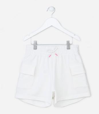 Bermuda Cargo Infantil em Moletom - 5 a 14 anos