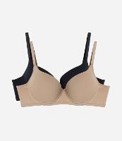 Kit 02 Sutiãs Base em Microfibra com Bojo e Aro - 2