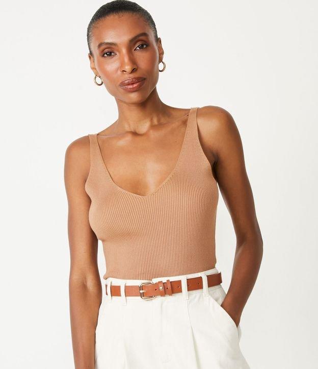 Kit 03 Cintos com Passante Metal em V - 2