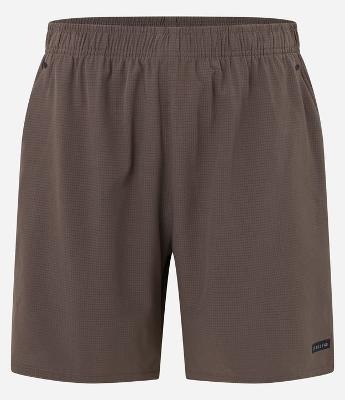 Bermuda Esportiva com Textura Bolsos e Refletivos Laterais