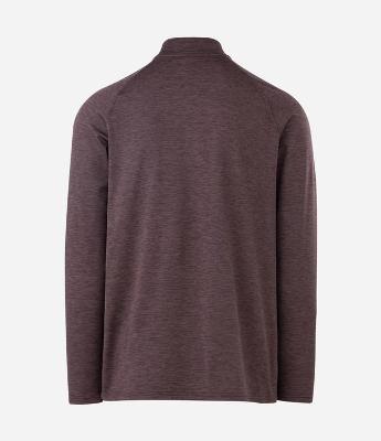 Camiseta Térmica Esportiva com Zíper na Gola e Recortes