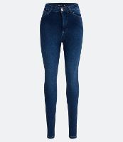Calça Skinny em Jeans com Cintura Alta - 2