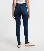 Calça Skinny em Jeans com Cintura Alta - 3