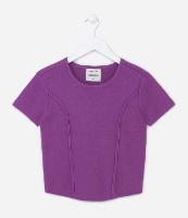 Blusa Cropped Infantil em Viscose - Tam 5 a 14 anos - 1