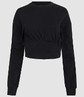 Blusão Corset em Moletom com Cava Deslocada - 2