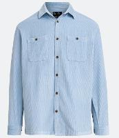 Camisa Comfort em Algodão com Textura Cotelê e Bolsos - 2