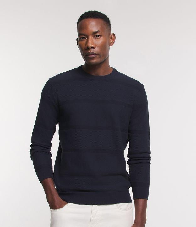 Casaco Comfort em Algodão Texturizado - 1