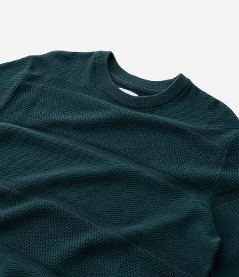 Casaco Comfort em Algodão Texturizado