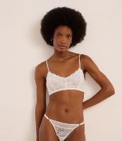 Sutiã Top Sem Bojo Sem Aro em Renda Floral - 2