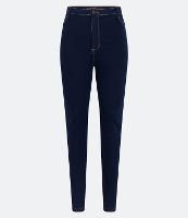 Calça Skinny em Jeans com Pespontos Contrastantes e Cintura Alta - 2