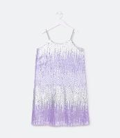 Vestido Infantil com Paetês Degradê - Tam 5 a 14 Anos - 1