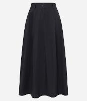 Saia New Midi em Tricoline com Cós Largo - 1