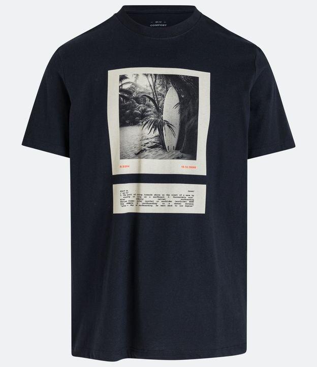 Camiseta Comfort em Meia Malha com Estampa de Prancha - 2