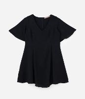 Vestido Curto em Crepe com Manga Ampla Curve & Plus Size - 2