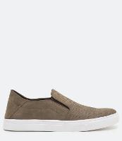 Tênis Slip On em Couro Nobuck - 1