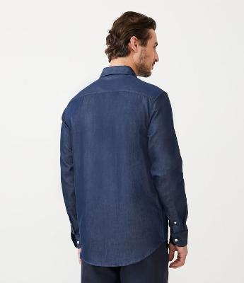 Camisa Classic em Algodão com Manga Longa