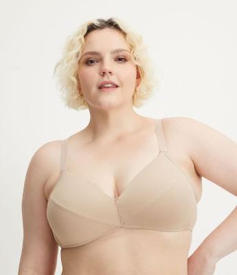 Sutiã com Bojo e Sem Aro em Poliamida com Alça Regulável Curve & Plus Size
