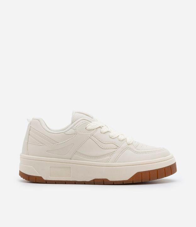 Tênis Cano Baixo com Recortes - 1