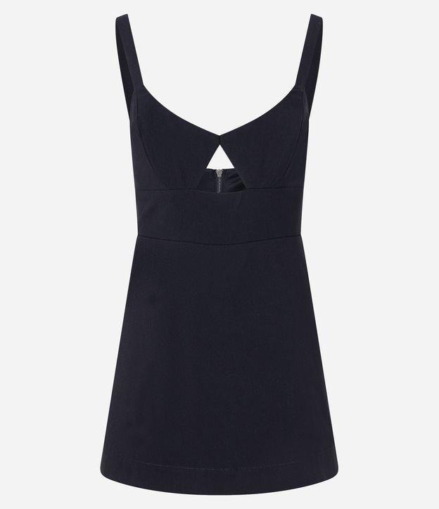 Macaquinho de Alça em Bengaline com Short Saia - 2