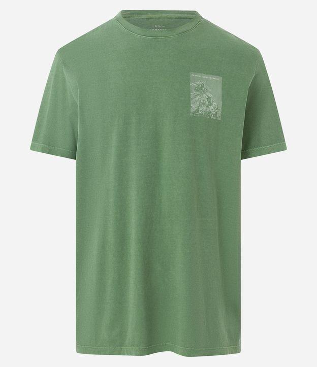 Camiseta Comfort em Meia Malha com Estampa Tropical Summer Paradise - 2