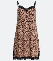 Camisola Curta em Meia Malha com Estampa Animal Print Onça e Renda - 2