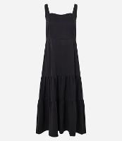 Vestido New Midi em Viscose com Decote Coração e Lastex nas Costas - 3