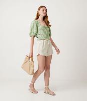 Short Runner em Algodão com Bolsos Aplicados - 1