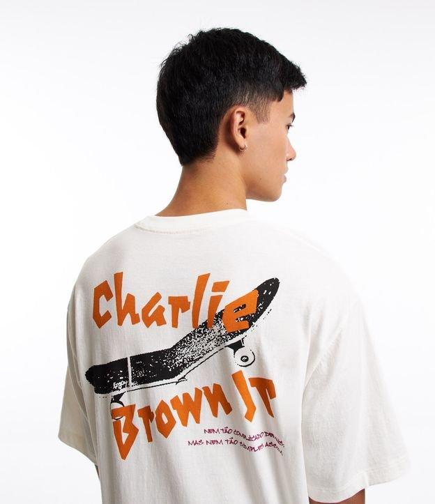 Camiseta Boxy com Estampa Charlie Brown Jr - 2